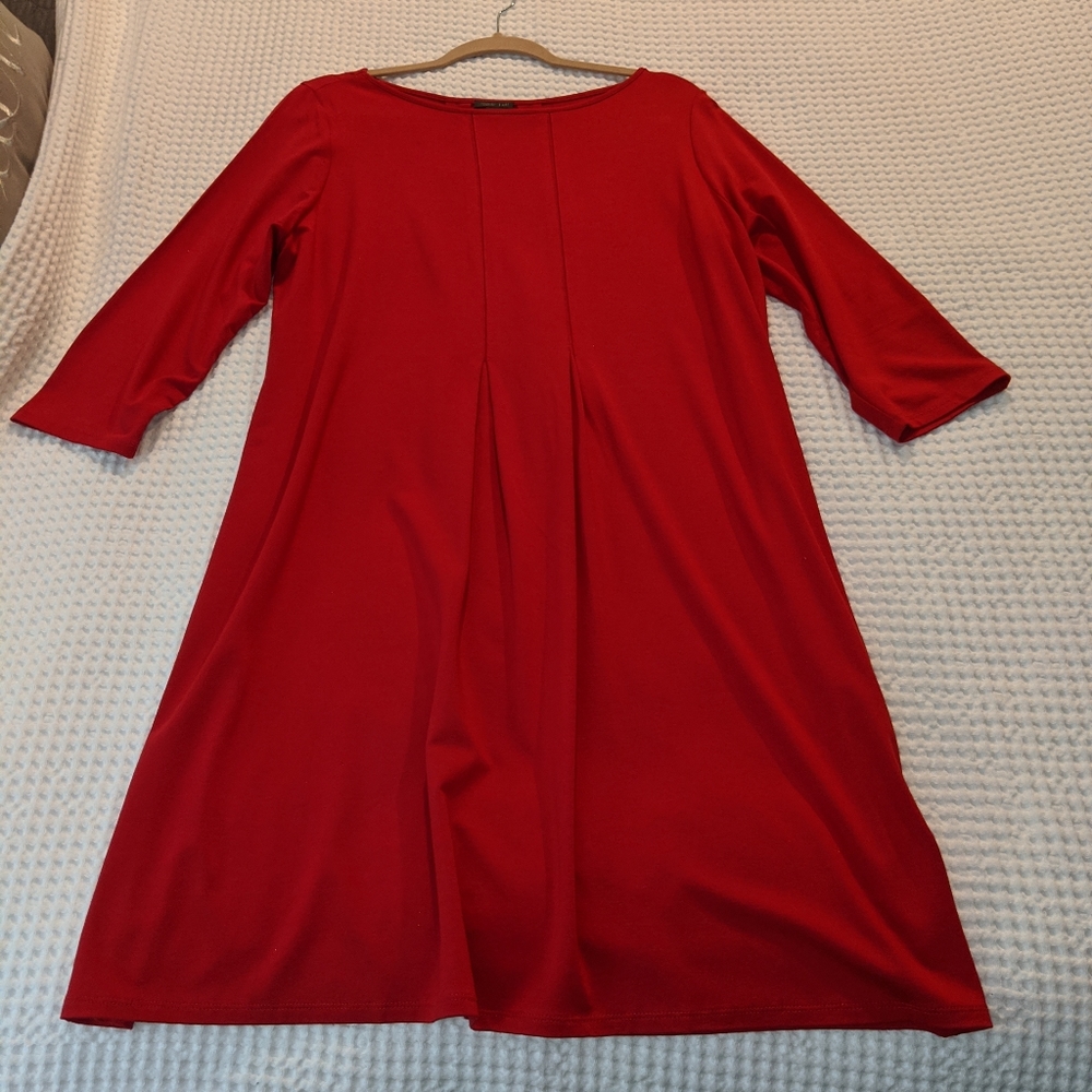 J. Jill red dress